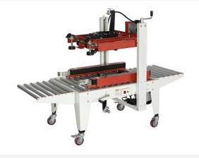 Semiautomatic sealing machine